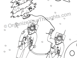 Astronauts' Space Christmas