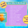 14 Pretty Mermaid Baby Shower Game Bundle with Bonuses - Image 3