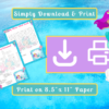 14 Pretty Mermaid Baby Shower Game Bundle with Bonuses - Image 2