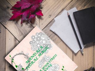 Mandala Floral Magic Coloring Pages...PRINTABLE