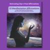 33 Manifestation Affirmations, PLR Clip-n-Post Affirmations