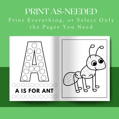 print dot marker sheets as needed