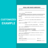 Daycare Meals and Snacks Agreement, Child Care Form - Image 3