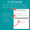 DAYCARE FEE INCREASE Notice, Tuition Rate Increase Letter, Childcare Forms - Image 4