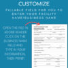 DAYCARE REGISTRATION FORM Fillable Business Name Printable Child Care Paperwork - Image 2