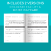 DAYCARE FEE INCREASE Notice, Tuition Rate Increase Letter, Childcare Forms - Image 3