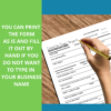DAYCARE REGISTRATION FORM Fillable Business Name Printable Child Care Paperwork - Image 4