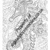 Marine Coloring Pages in reprintable pdf format - Image 5