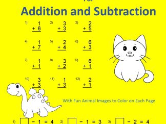 Math Worksheets and Coloring Pages