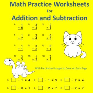 Math Worksheets and Coloring Pages
