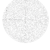 Downloadable Printable Maze Puzzle Book [Medium Difficulty] for Adults & Children: 100 mazes with different shape puzzles and solutions - Image 4