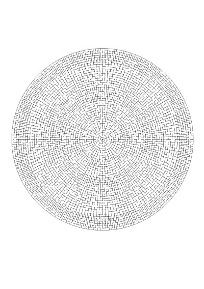 Downloadable Printable Hard Maze Puzzle Book for Adults: 100 mazes and solutions - Image 3