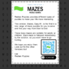 Downloadable Printable Maze Puzzle Book [Easy] for Adults & Children: 100 mazes featuring different shape puzzles and solutions - Image 6