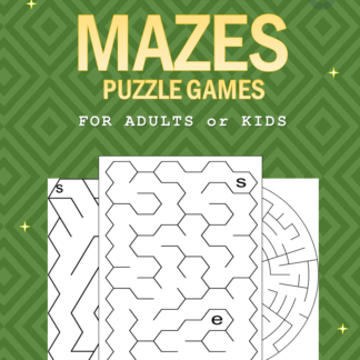 easy mazes pdf cover