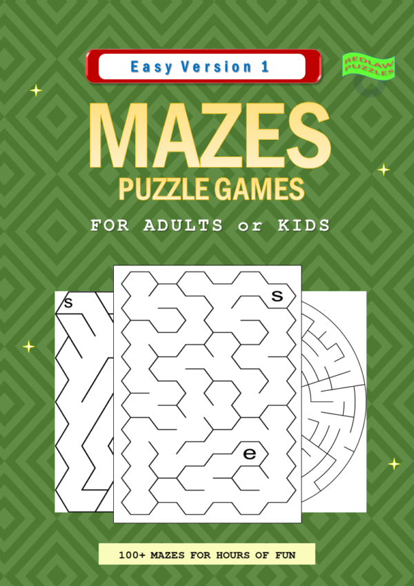 easy mazes pdf cover