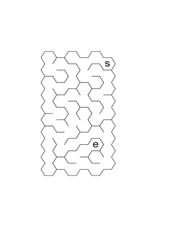 Downloadable Printable Maze Puzzle Book [Easy] for Adults & Children: 100 mazes featuring different shape puzzles and solutions - Image 4