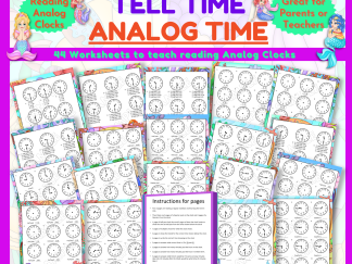 Helping The Mermaids Tell Time In Color