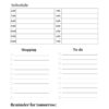 Cute Simple Minimal Undated Planner - Image 3