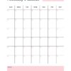 Cute Simple Minimal Undated Planner - Image 5