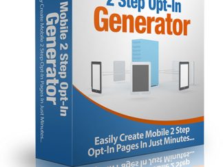 Mobile 2 Step Opt-In Generator v.3.1