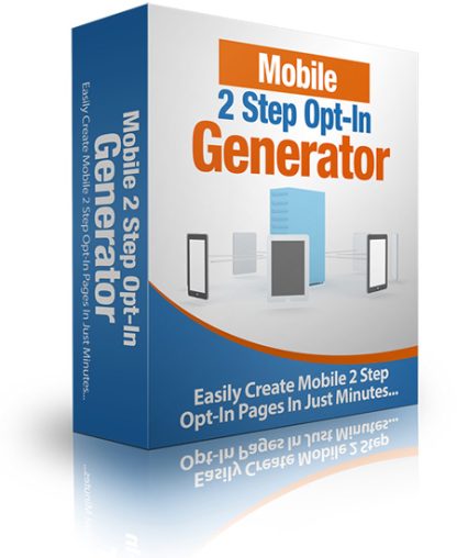 Mobile 2 Step Opt-In Generator v.3.1