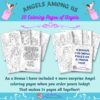 10-Angels Around Us Coloring Pages