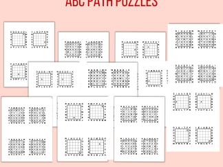 ABC Path Puzzles - 200