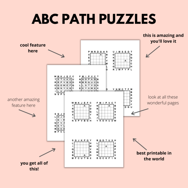 ABC Path Puzzles - 200 - Image 6