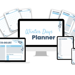 Winter Days PDF Planner