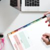 College Planner digital download hyperlink pages undated Goodnotes girl female student academic - Image 3