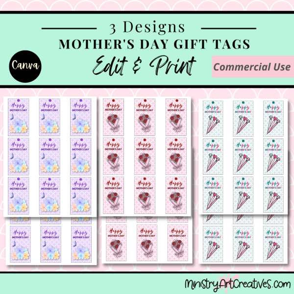 Mother's Day Printable Gift Tags