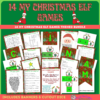 14-My Christmas Elf Games Printables