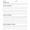 Personal Therapy Journal and Planner, Therapy Notes, Reflection, Guided Journaling - Image 4