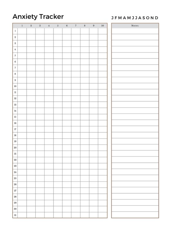 Personal Therapy Journal and Planner, Therapy Notes, Reflection, Guided Journaling - Image 8