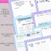 NICU Baby Girl Printable Journal - Planner - NICU Baby Book - Pages - Instant Download -Preemie -Premature Birth -Trackers - Image 5