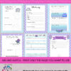 NICU Baby Girl Printable Journal - Planner - NICU Baby Book - Pages - Instant Download -Preemie -Premature Birth -Trackers - Image 4