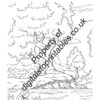 Nature Coloring Pages in reprintable pdf format - Image 5