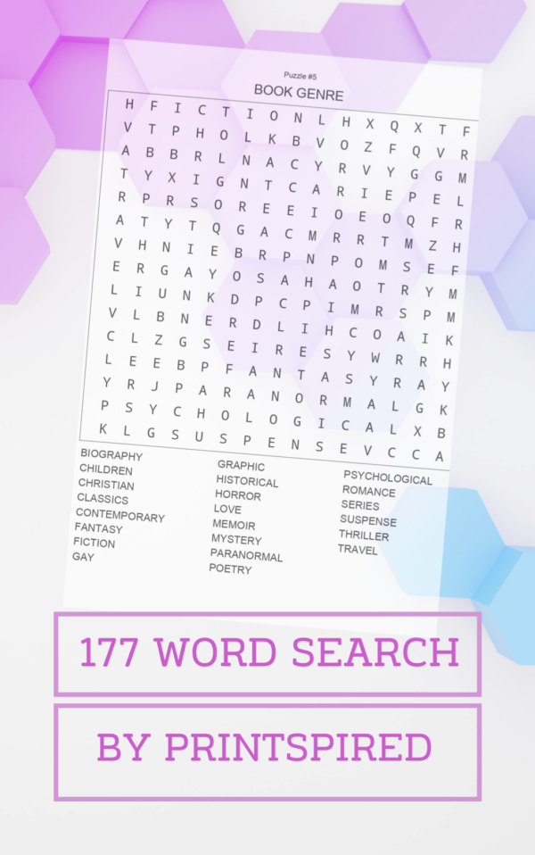 177 word search puzzle cover