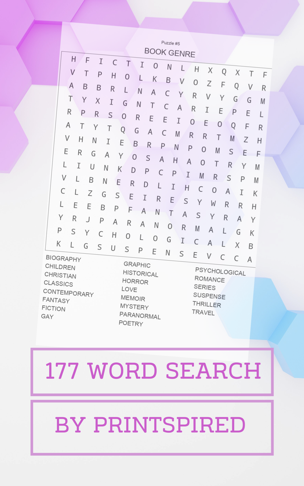 177 word search puzzle cover