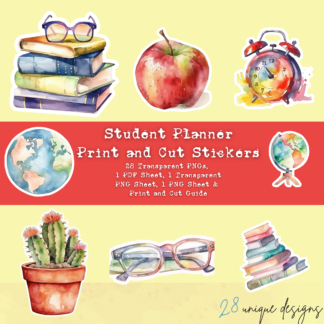 Inspire, Reflect, Succeed: Printable Student Journal – Boost Motivation and Achievement - Student Stickers