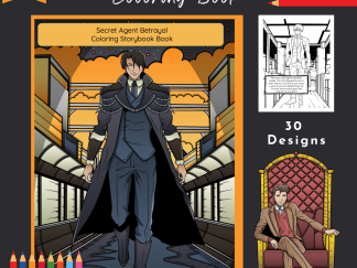 Secret Agent Betrayal | Coloring Storybook