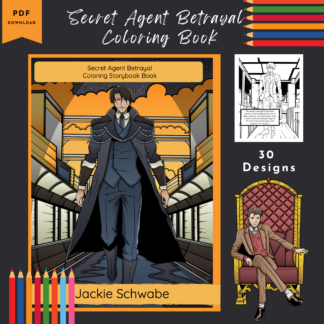 Secret Agent Betrayal | Coloring Storybook