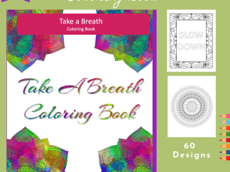 Mandala Coloring Book, Affirmation Coloring Book, Positive Affirmation Printable, Coloring Page Bundle for Adults, Mandala Coloring Pages