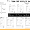 Spring Coloring Planner, PRINTABLE, Daily Planner, Monthly Planner, Weekly Planner, Project Planner, Journal Pages, Ladybugs, Flowers, Sun - Image 8