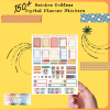 Rainbow Goddess Digital Planner Stickers, Print, and Cut Stickers, Spiritual Stickers, 150+ Stickers, PNG and Transparent PNG Sticker Sheet, Digital Stickers, Digital Planner Stickers, Rainbow Stickers - Image 2