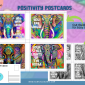 P2 - Positivity Postcards [00015] - Armadillo - Listing Image