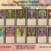 Psychedelic Elephant Affirmation, Oracle, Lunchbox Notes Card Template, 48 Cards, PNG, PDF - Image 3
