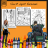 Secret Agent Betrayal | Coloring Storybook - Image 3