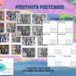 P4 - Positivity Postcards [00015] - Armadillo - Listing Image
