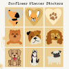 Doggie Planner Stickers, Print and Cut Stickers, Puppy Stickers, 50 Stickers, Cute Dog Sticker Sheet, Digital Stickers, Pug Stickers - Image 4